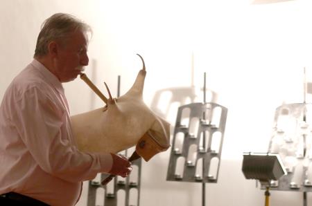 Podpis namere za digitalizacijo arhiva ljudskih pesmi Notranjske 47 FOTO LJUBO VUKELIČ